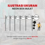 Standar Ukuran Neon Box yang Tepat untuk Bisnis Anda